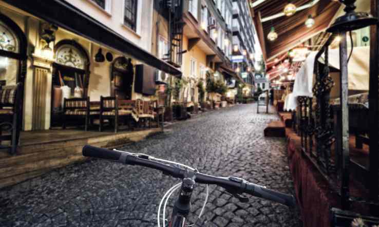 Bicycle Riding in Istanbul